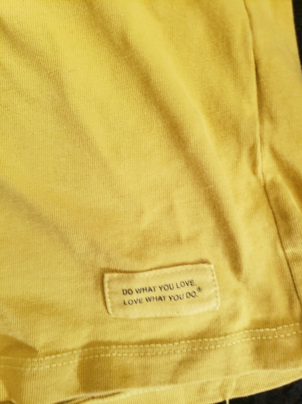 Life Is Good Vintage Yellow Hot Cocoa "Just Add Love" V-Neck XXL - Picture 4 of 6